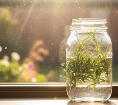 How to Make Cold-Infused Rosemary Water
