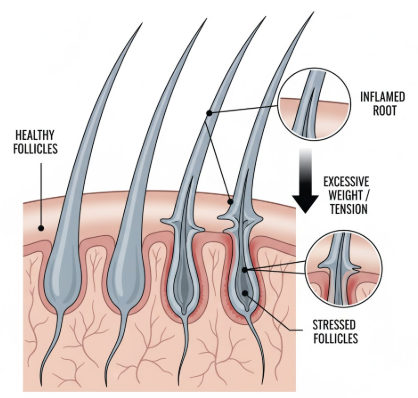 Understanding the Risks: Potential for Damage and Traction Alopecia