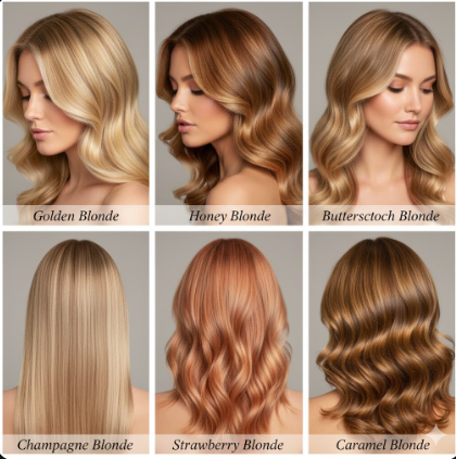 Top Blonde Hair Colors for Warm Skin Tones