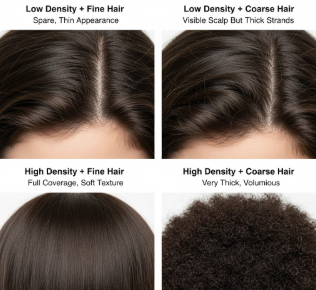 Hair Density vs Hair Thickness: The Crucial Difference