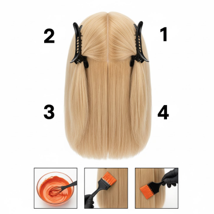 Step-by-Step Application for Even, Saturated Color