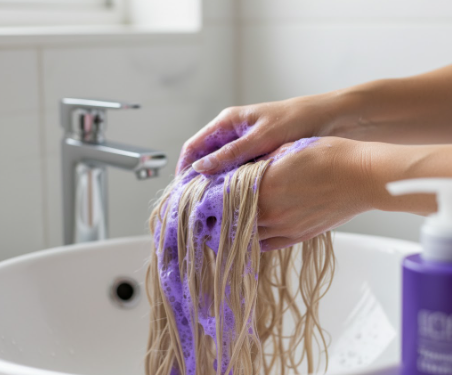 Color Theory 101: Why Purple Shampoo is a Must-Have