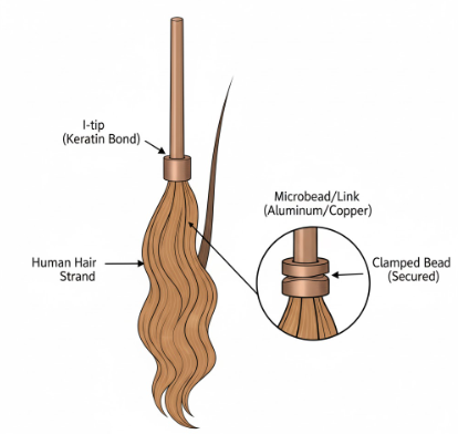 What Are I-Tip Hair Extensions? The No-Glue, No-Heat Secret