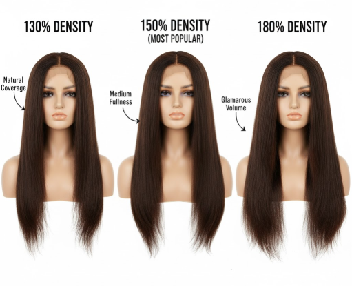 Understanding Wig Density for a 16 Inch Length