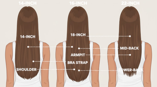 How Long is 18-Inch Hair? The "Bra Strap Length" Explained