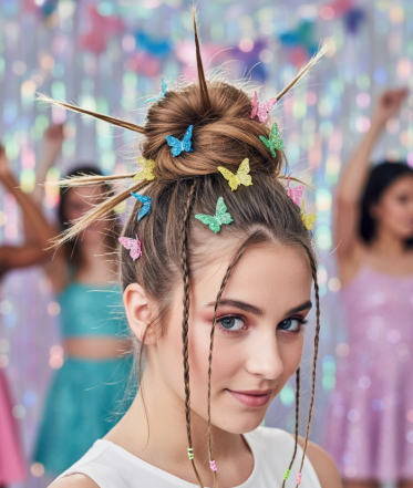 Y2K Revival: Playful and Nostalgic Hairstyles