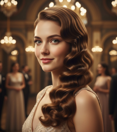 Old Money Elegance: Timeless Hollywood Waves and Polished Updos
