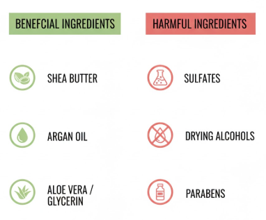 Heroes: Shea Butter, Argan Oil, Aloe Vera, and Glycerin