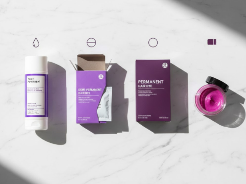 Types of Purple Hair Dye: Formulas and Longevity