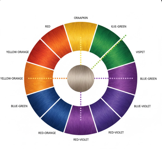 Color Theory 101: Neutralizing Yellow Hair