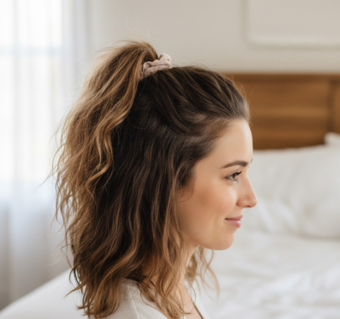 The Pineapple Method of 2c hair