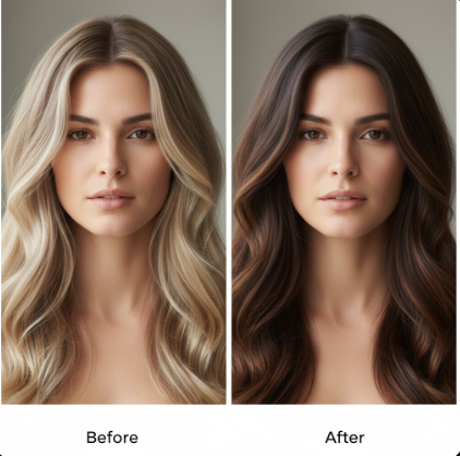 The Challenge of Going From Blonde to Brown