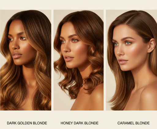 Warm-Toned Dark Blondes