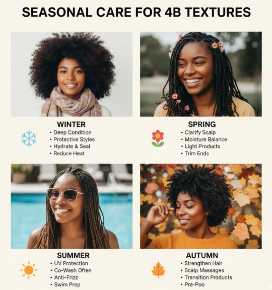 Seasonal Care for 4B Textures