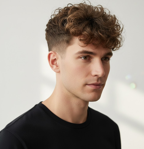 Messy Fringe with Low Taper