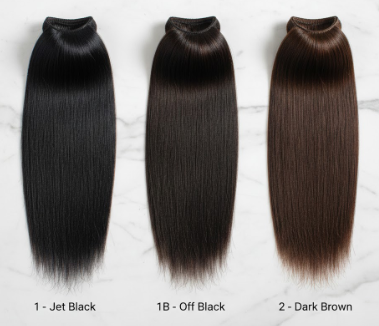 The Titans of Dark Hair: 1 vs. 1B vs. 2