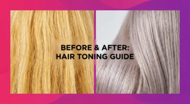 How to fix yellow hair before and after toning from brassy to cool ash blonde