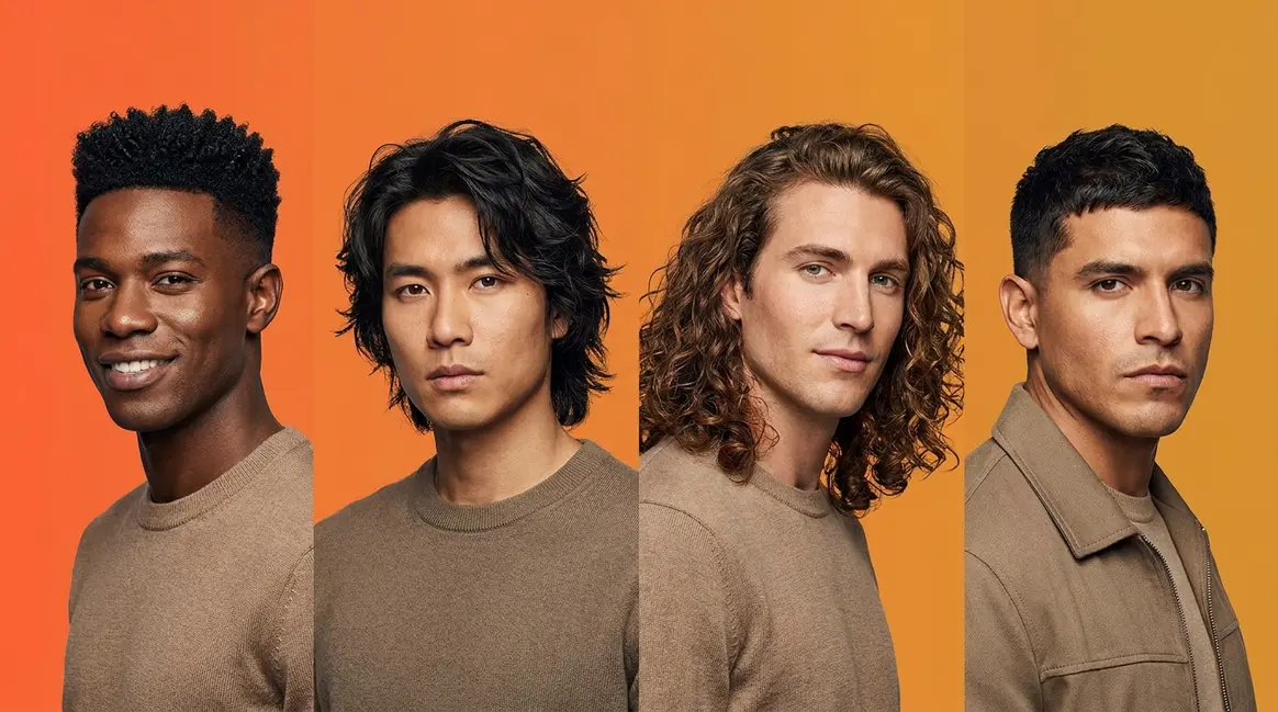 Curly Hair Hairstyles for Men: 25 Styles by Curl Type